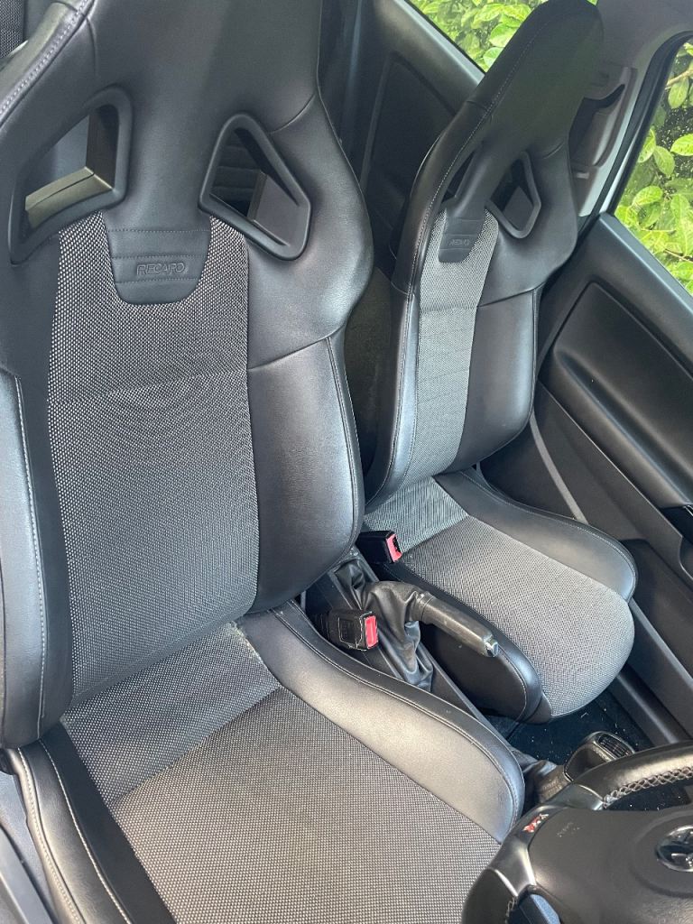 Vauxhall corsa vxr interior front and rear seats 
