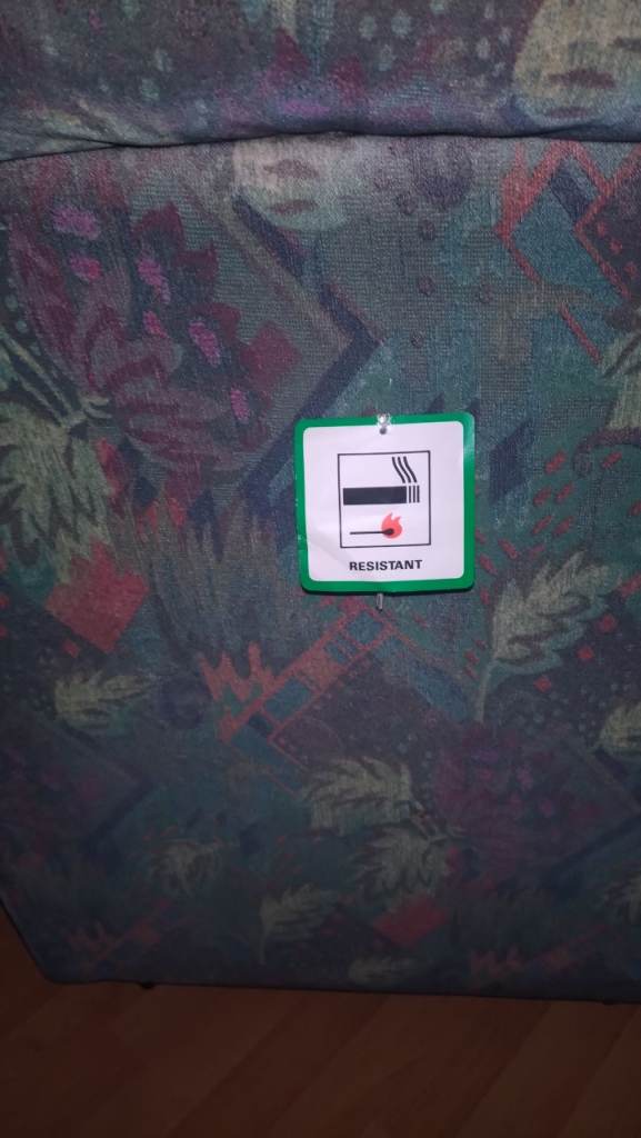 Two seater sofa and single chair