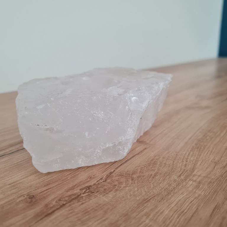 Lovely Large Clear Crystal Tea Light Holder