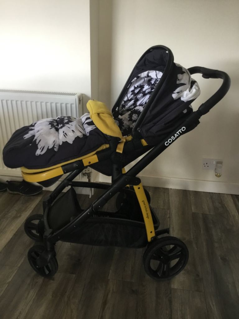 Cosatto Pushchair with Footmuff – Good Condition