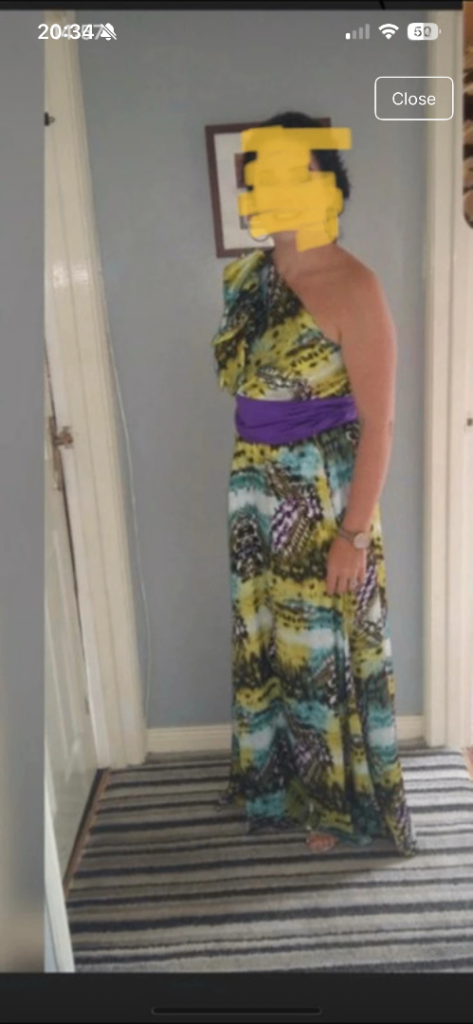 stunning kevin jon dress size 12