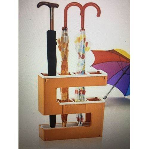 NEW BOXED USBABY UMBRELLA STAND RETRO ORANGE AND S SHAPED