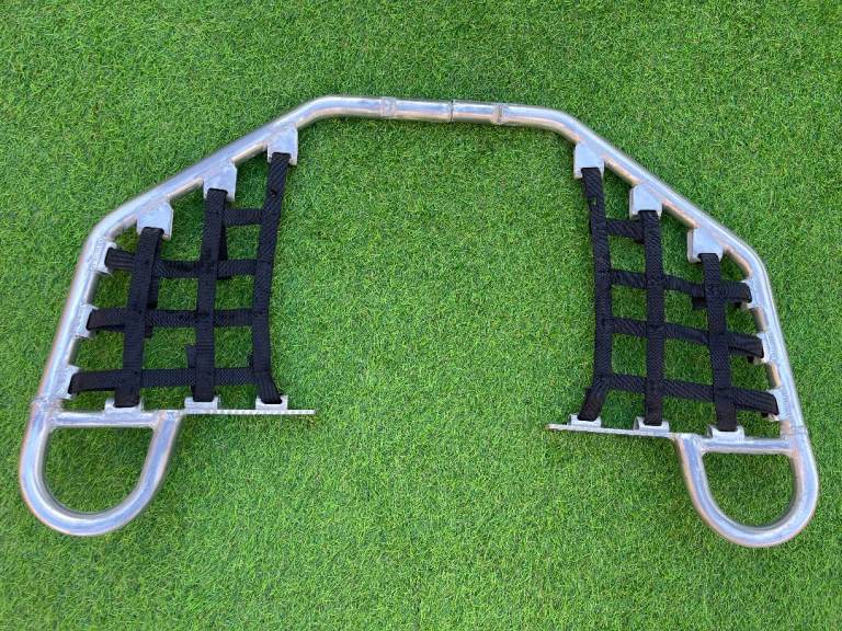SUZUKI LTR 450 NERF BAR BARS ATV QUAD PROTECTION GUARD NETTED LTR450