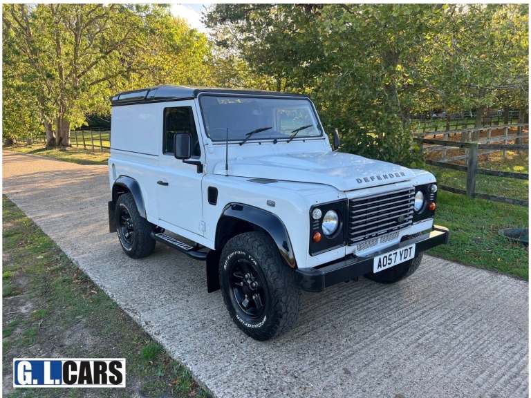 2007 Land Rover Defender 90 Hard Top TDCi PANEL VAN Diesel Manual