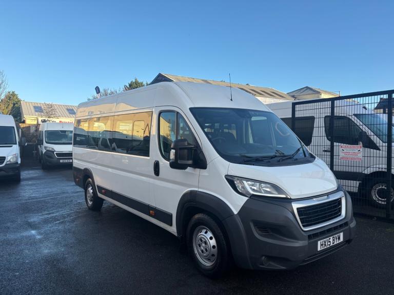 2015 Peugeot Boxer 2.2 HDi 440 FWD L4 H2 4dr MINIBUS 17 SEATER Minibus Diesel Manual