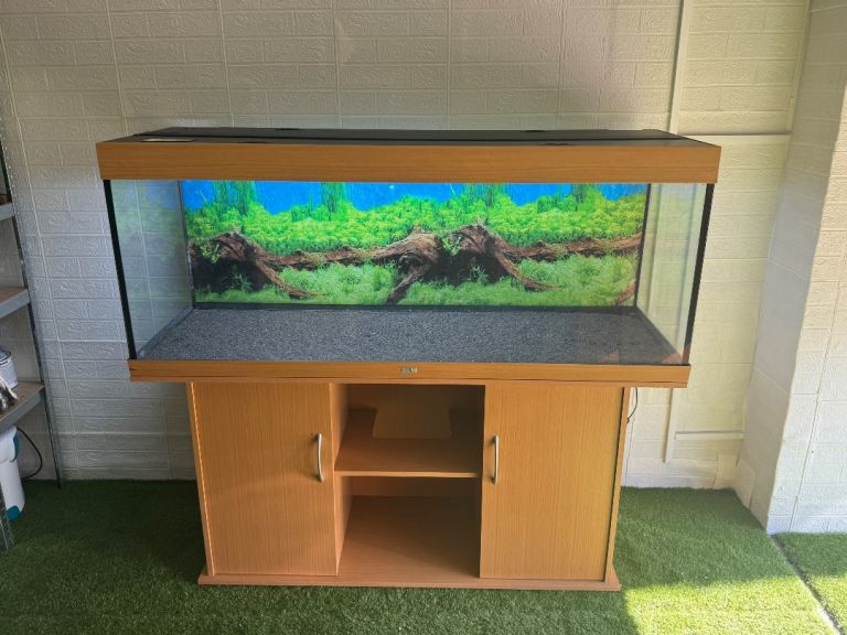 Large Glass Aquarium Fish Tank with Cabinet  450L 5 feet 