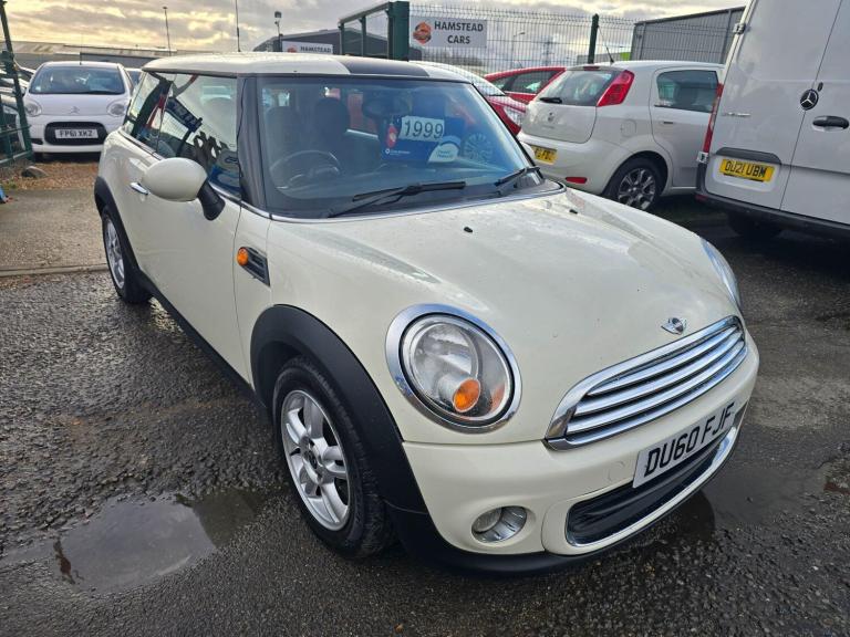 2010 MINI Hatch 1.6 One 3dr HATCHBACK PETROL Manual
