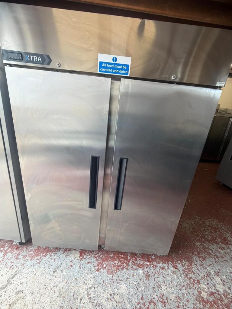 Commercial double door fridge cafe shop restaurant takeaway 