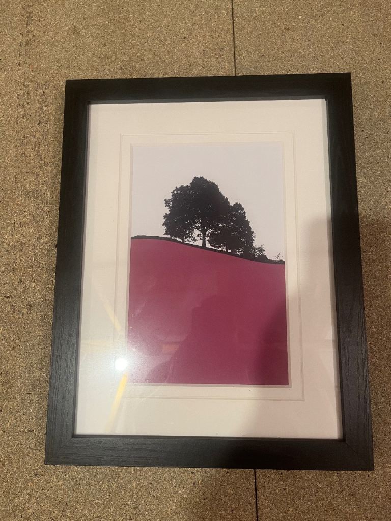 Jacky Al-Samarraie “The Hawkshead Detail” framed landscape print