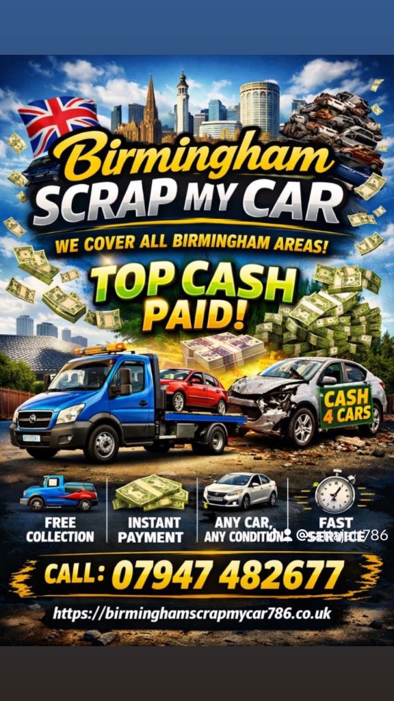 Birmingham Scrap My Car ~ Scrap Cars Wanted