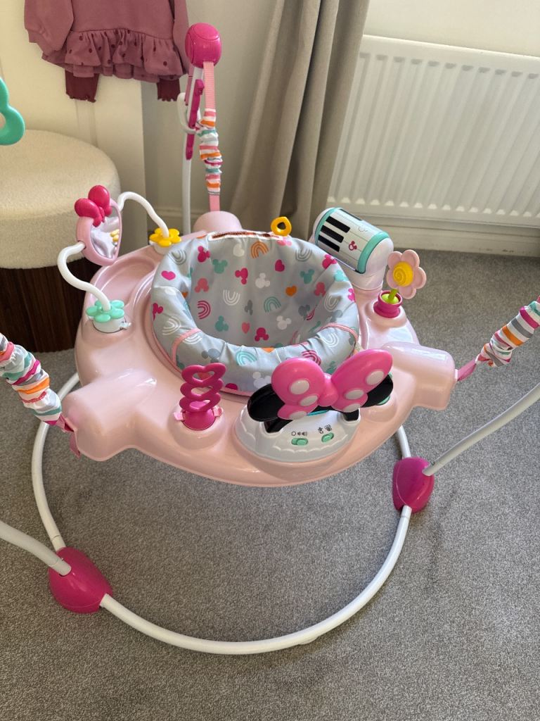 Minnie Mouse Baby Bouncer/Jumper – Pink