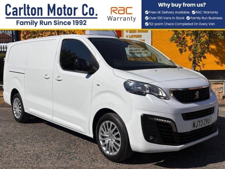 2023 Peugeot Expert 1.5 BlueHDi 1000 Asphalt Premium + Long Panel Van 6dr Diesel
