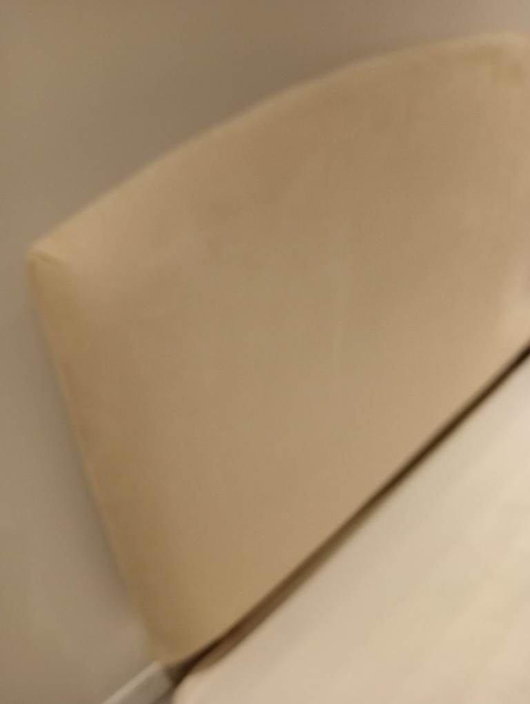 image for Beigh/dark cream king size headboard 