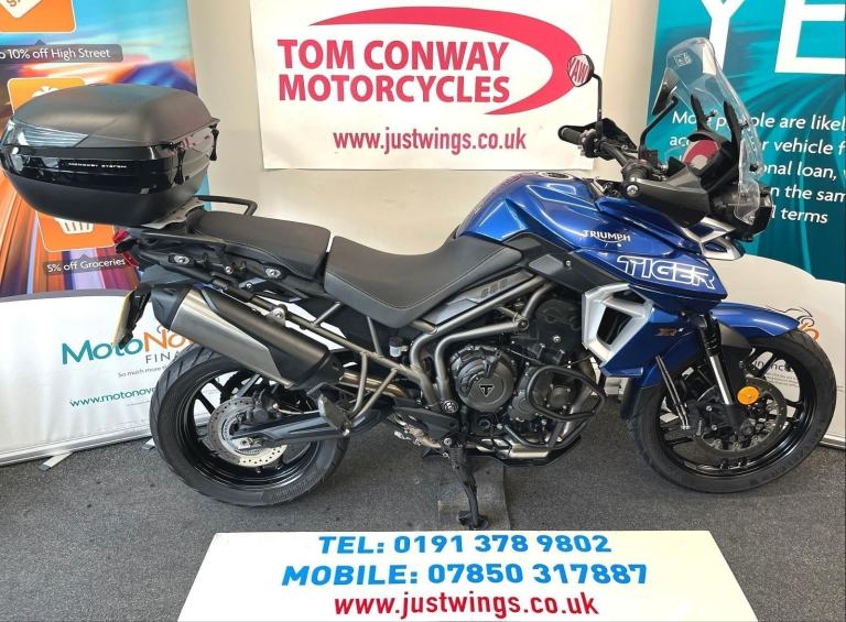TRIUMPH TIGER 800 XRX, 2019(19), 2 OWNERS, 12,776 MILES, BEAUTIFUL BIKE, £6495