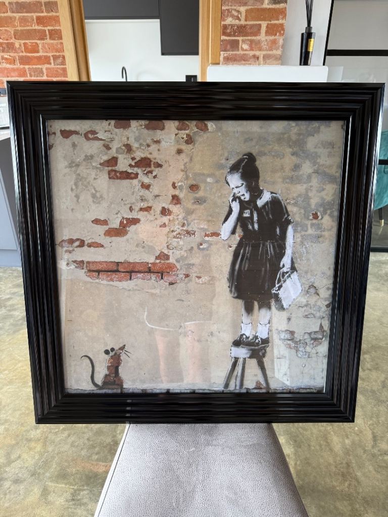Banksy Rat Girl picture 