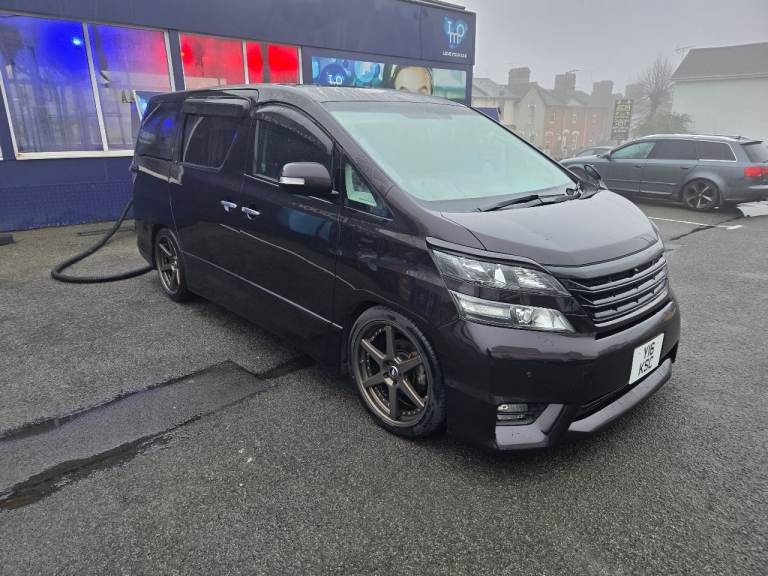 Toyota Vellfire 3.5 V6 | 65k Miles | Lexus Engine | Pearlescent Flip Paint | TRD Exhaust | Huge Spec