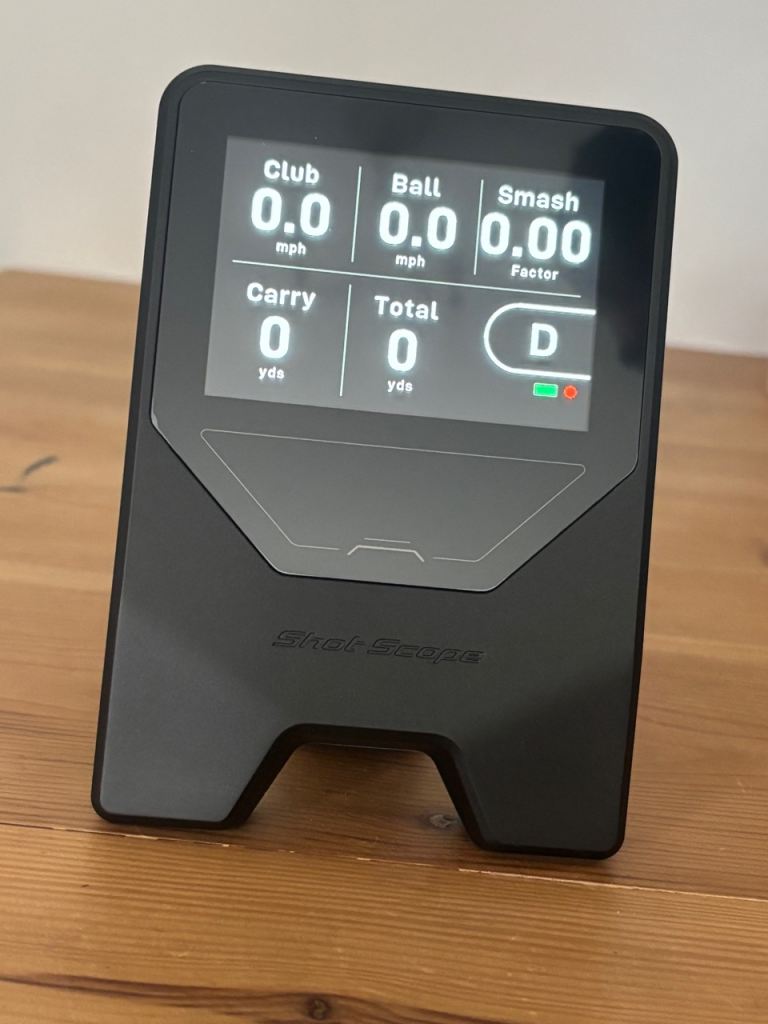 Shot Scope Golf Performance Tracker with Case – As Good As New