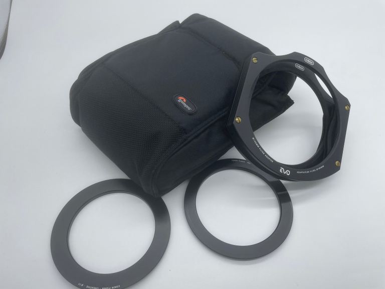 Cokin Z-Pro EVO Filter Holder + 77mm & 82mm adapters + Lowepro Filter pouch