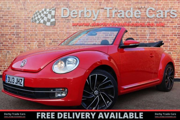 2013 Volkswagen Beetle 1.2 TSI Design Cabriolet 2dr Petrol Manual Euro 5 (105 ps) - FULL  SERVICE...