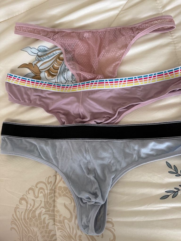 Job lot men’s thongs/briefs