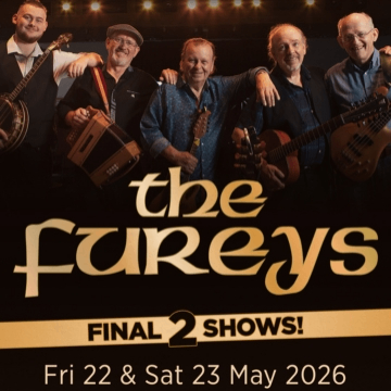 2 tickets for the Fureys last night in Vicar street 