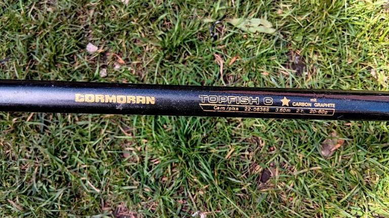 CORMORAN TOPFISH C Carbon Graphite Carp/pik 22-06368 3.60m 2lb 20-60g 