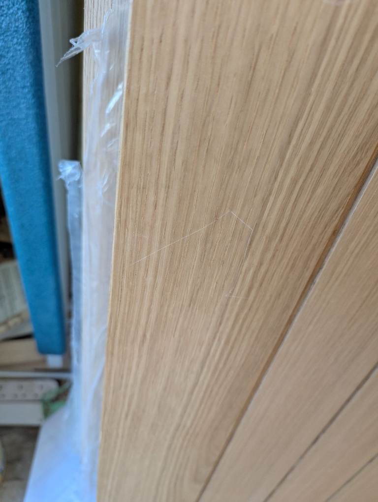 Internal pre finished oak internal