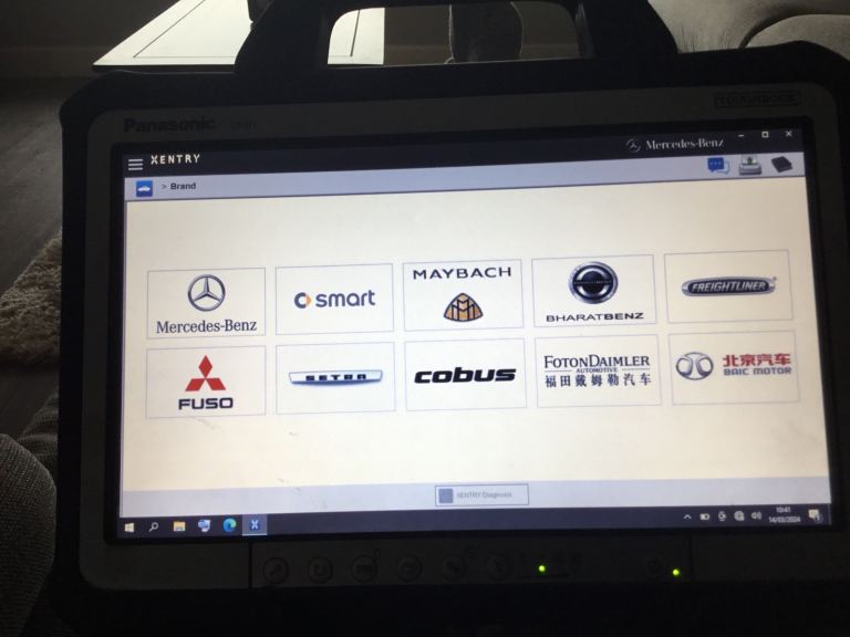 Mercedes diagnostics tool