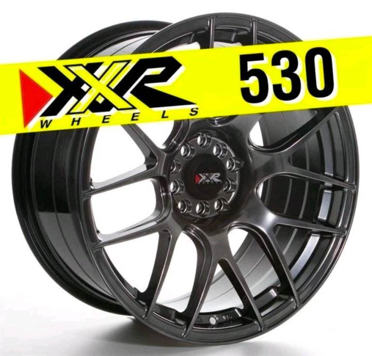 Brand New in Box XXR 530 Wheels – 18x8.75 ET33 (Chromium Black)