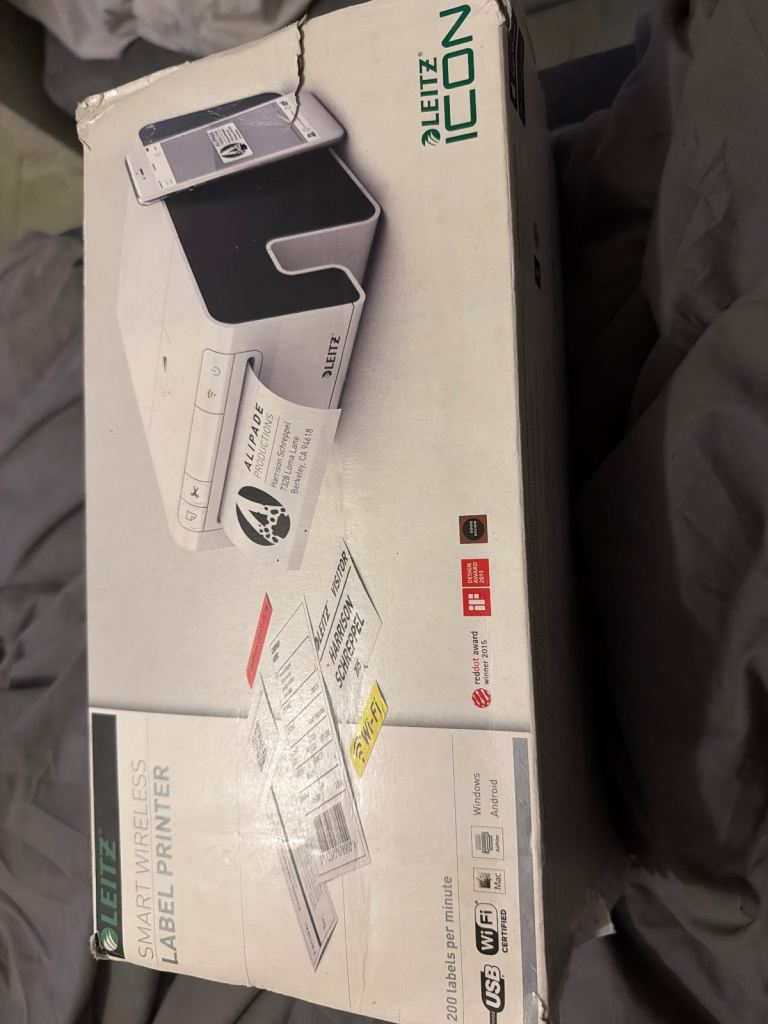 Unopened Smart wireless label printer 
