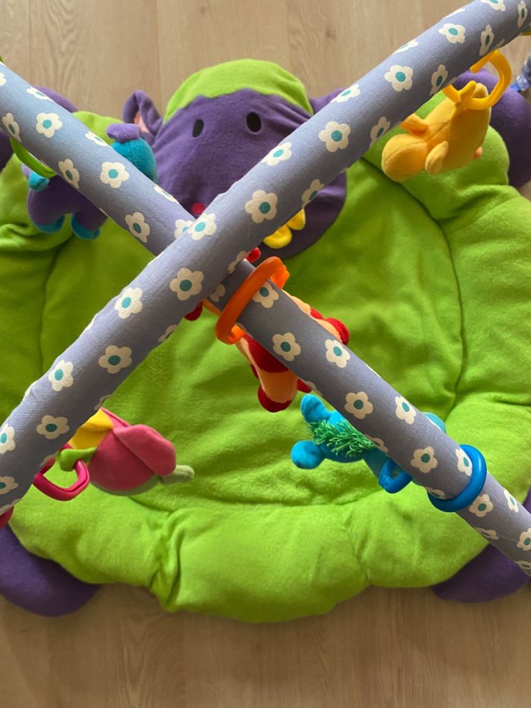 Early Learning Centre ELC Blossom Farm play mat gym Lavender Lamb Vintage