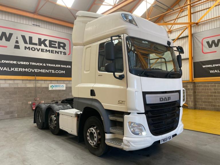 DAF CF460 *EURO 6* SPACE CAB 6X2 TRACTOR UNIT – 2018 – FN68 FGK