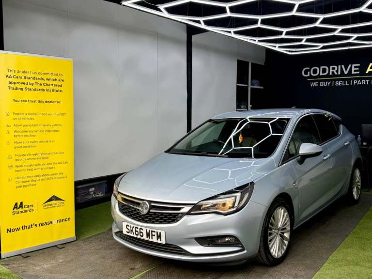 2016 Vauxhall Astra 1.4i Turbo Elite Nav Euro 6 5dr HATCHBACK Petrol Manual