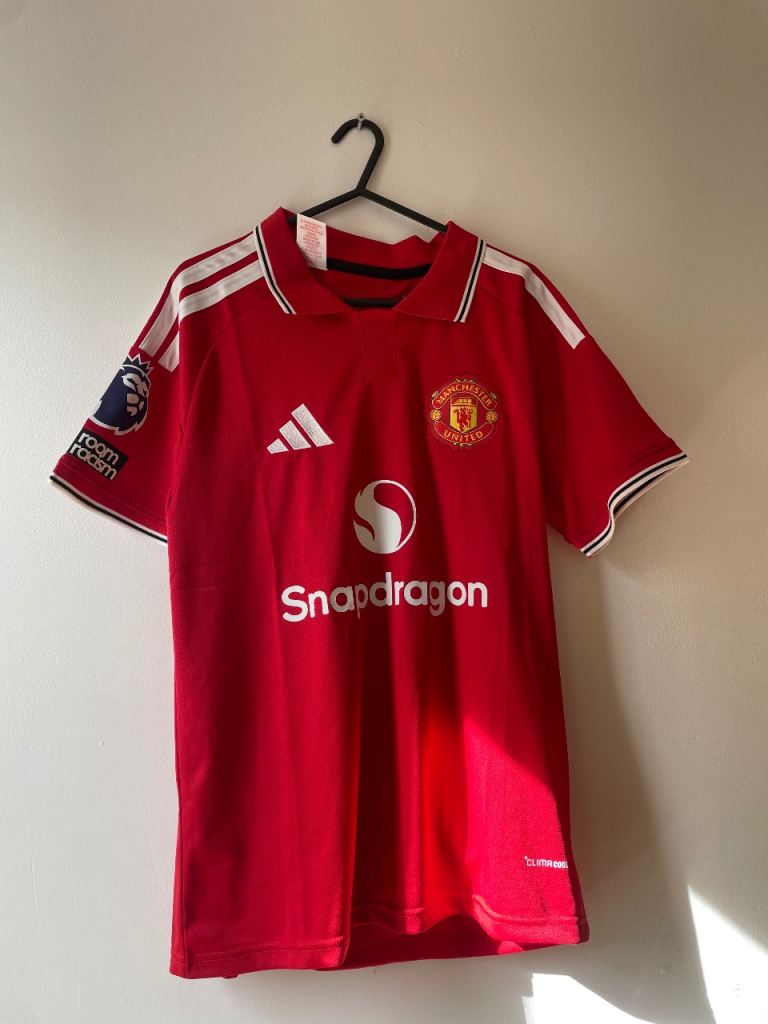 Manchester United Home Football Shirt - Red, AS NEW