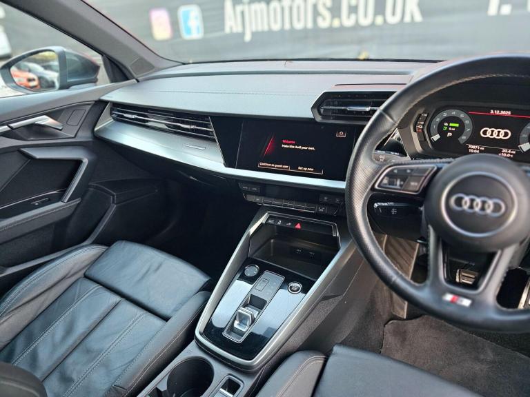 2021 Audi A3 1.4 TFSIe 40 S line Sportback S Tronic Euro 6 (s/s) 5dr 13kWh HATCHBACK Petrol/Elect...