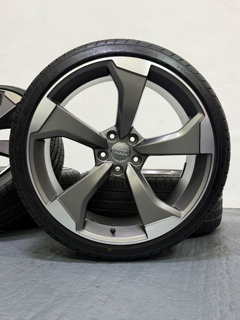 New 20” TTRS Twist Style Alloy Wheels & Tyres - 5x112 - A4 - A5 - A6