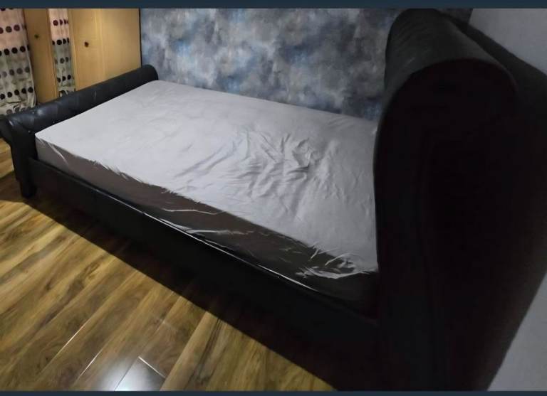 King size bed and mattress Free