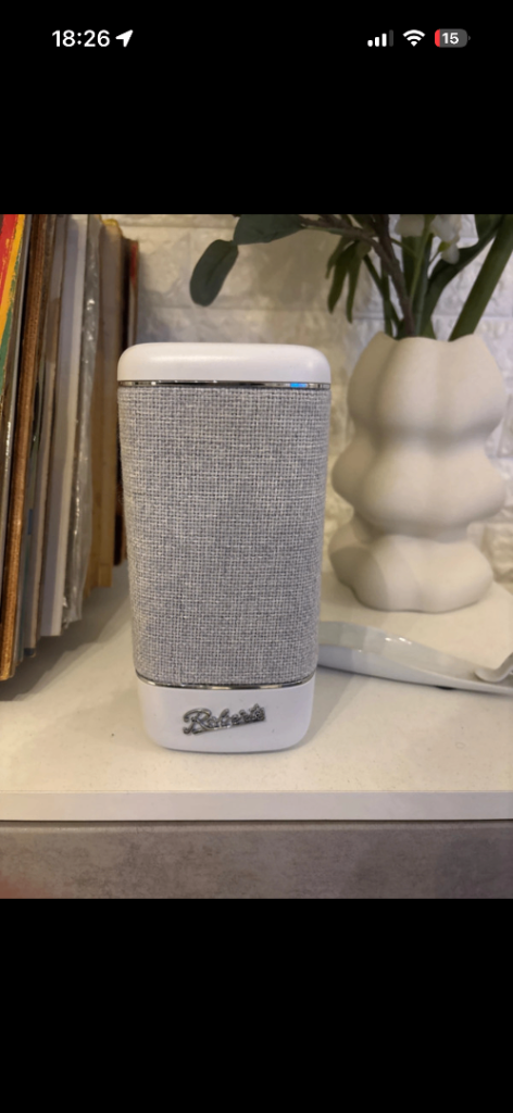 Roberts Radio Beacon 310 Bluetooth Speaker – Studio White 2 of 2