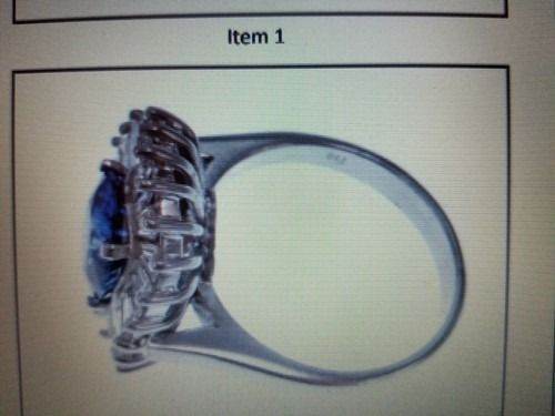 18ct Ceylon Sapphire & Diamond Ballerina Cluster Ring 3.05 Carat Written Valuation £11,750.00