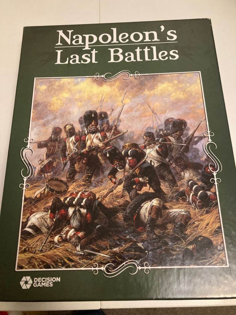 Napoleon's Last Battles Board Game by Decision Games