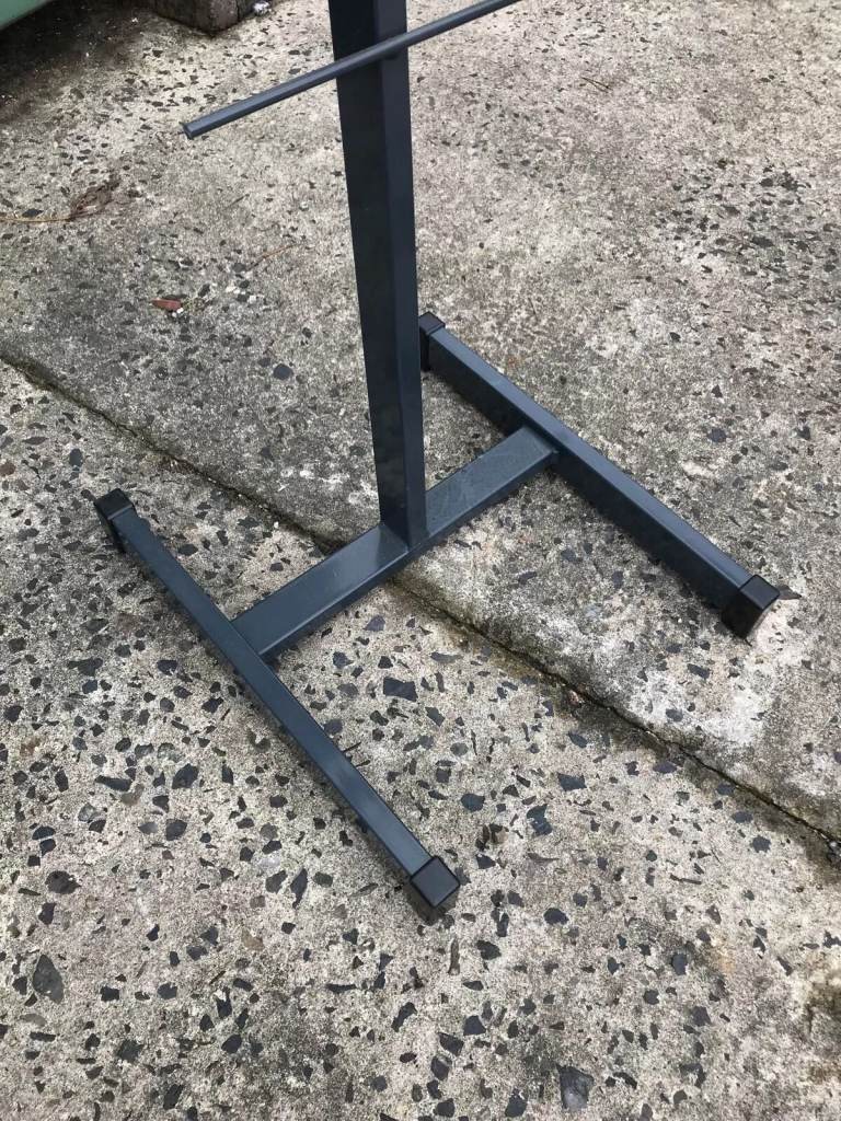 Graphite Grey Metal Retail Display Stand (Boxed)