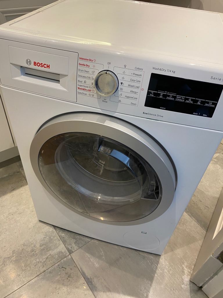Bosch washing machine with dryer like New can deliver 