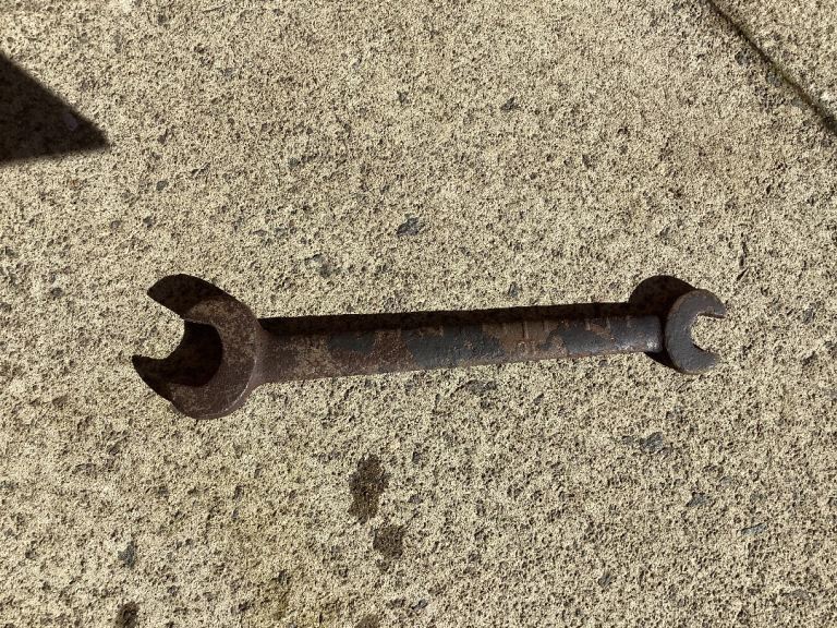 Massey Ferguson Original Vintage EN18 Tractor Dip Spanner 