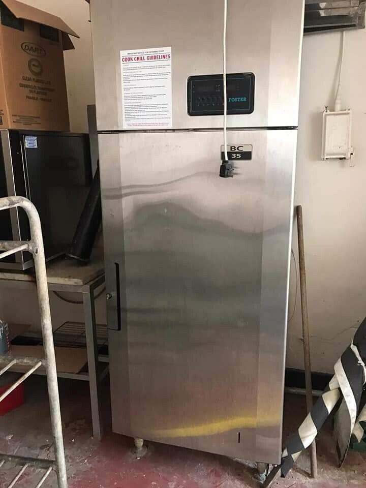 Catering equipment commercial stainless steel fridge display refrigeration restaurant kitchen items 