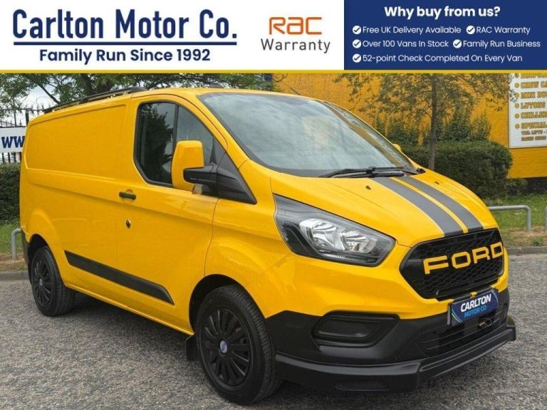 2021 Ford Transit Custom 2.0 340 EcoBlue Leader Panel Van 5dr Diesel Manual L1 H