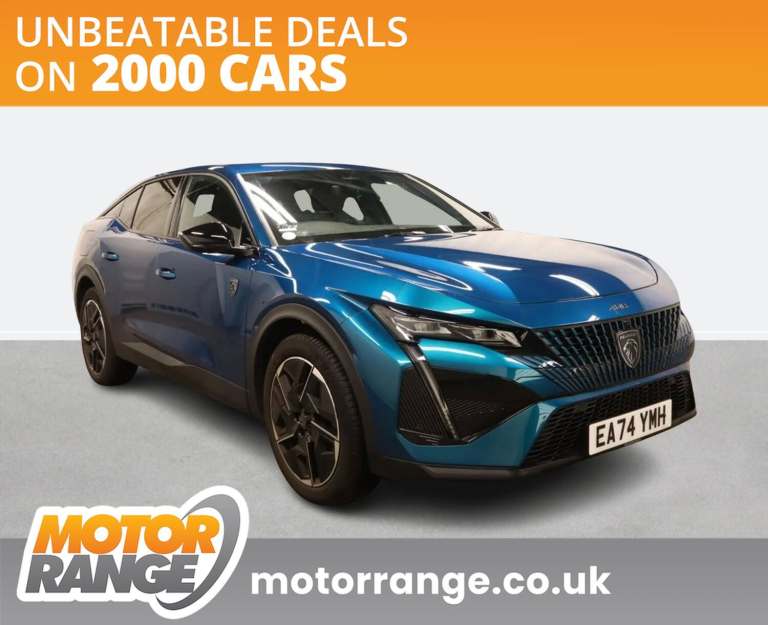 2024 Peugeot 408 1.2 PureTech GT 5dr EAT8 HATCHBACK PETROL Automatic