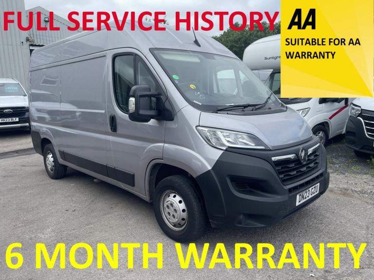 2023 Vauxhall Movano 2.2 Turbo D 140ps H2 Van Prime PANEL VAN Diesel Manual