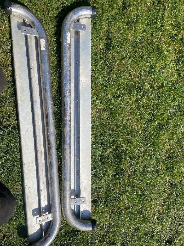 Toyota Land Cruiser stainless Steel side steps 