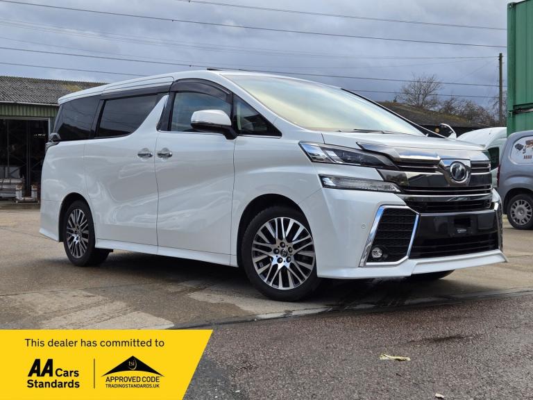 2017 Toyota VELLFIRE ALPHARD PREMIUM FRESH IMPORT Warranted mileage ULEZ compliance  MPV Petrol A...