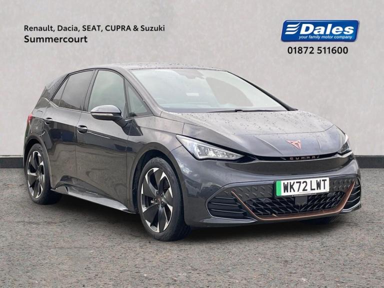 2022 Cupra Born Cupra Born 150kW V2 58kWh 5Dr Auto Hatchback Hatchback Electric Manual